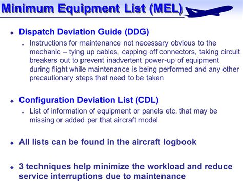 Read Aircraft Configured Dispatch Deviation Guide 