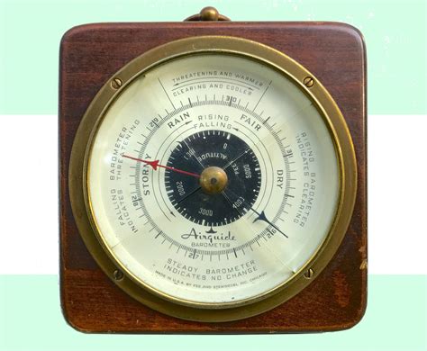 Read Online Airguide Barometer With Humidity 