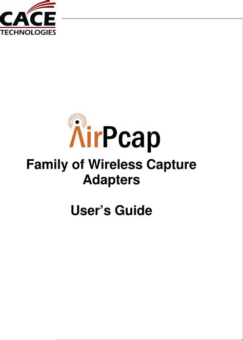 Full Download Airpcap Wireless User Guide 