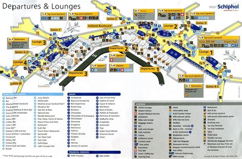 Airport Map Schiphol
