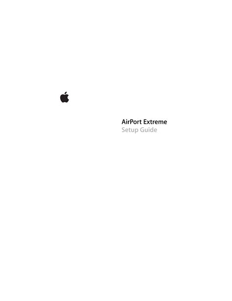 Read Airport Extreme User Guide 
