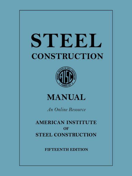 Download Aisc 325 Steel Construction Manual Anavil 