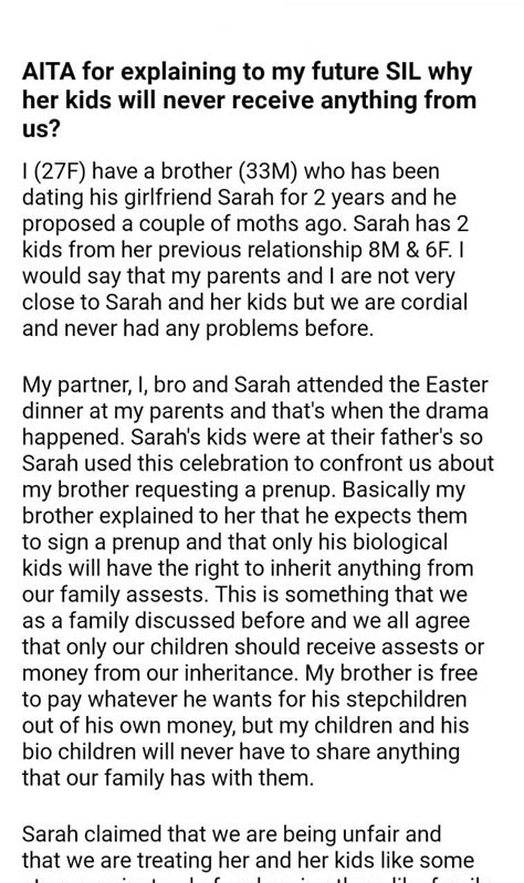 Aita For Explaining To My Daughter Why Her Milestones