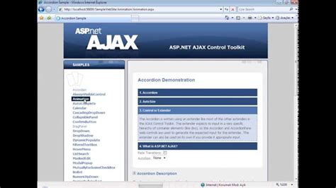 ajax control toolkit version 30