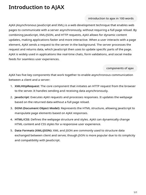 Download Ajax Software Introduction Paper 