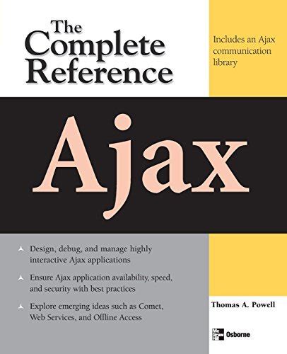 Read Online Ajax The Complete Reference 