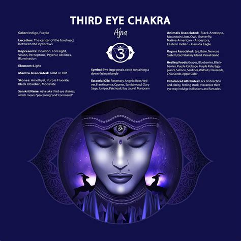 Ajna Chakra The Third Eye Chakra Rudraksha Ratna