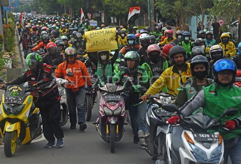 AKSI DEMO OJEK ONLINE：Driver Ojol dan Kurir Demo Besok 29 Agustus, Tuntut Evaluasi