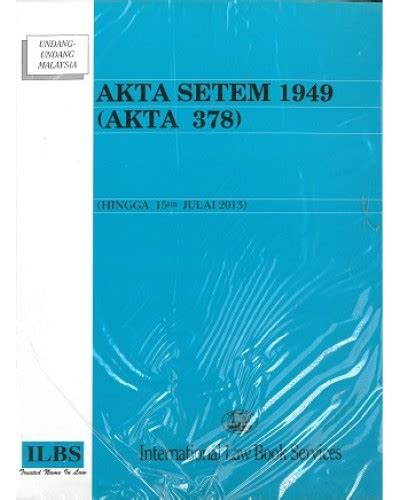 Full Download Akta Setem 1949 