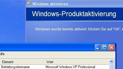 aktivierungsserver windows xp