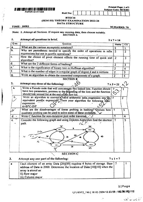 Aktu Old Question Paper