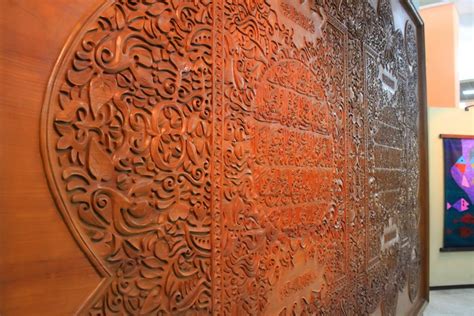 akulturasi dan perkembangan budaya islam seni ukir