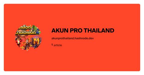 AKUN THAILAND 🦷 akun vip thailand