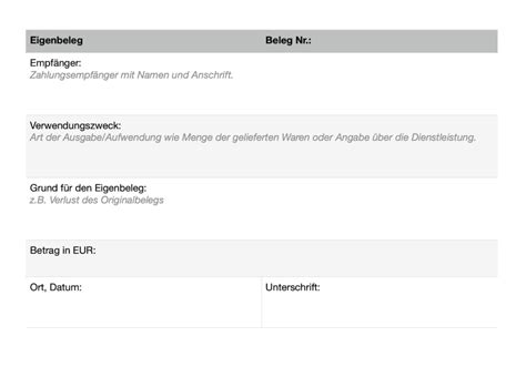 akzeptiert das betreuungsgericht eigenbelege