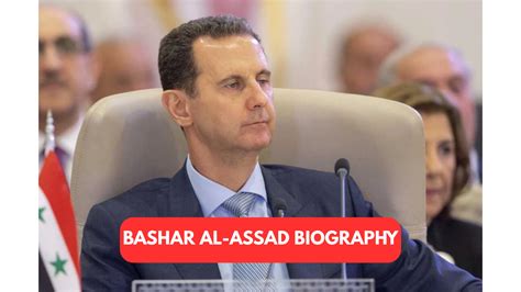 al assad bashar biography