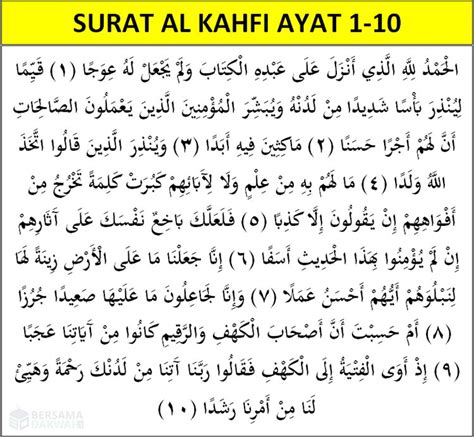 al kahfi ayat 1-10