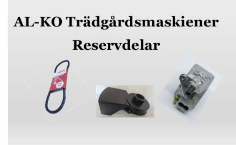 al-ko reservdelar