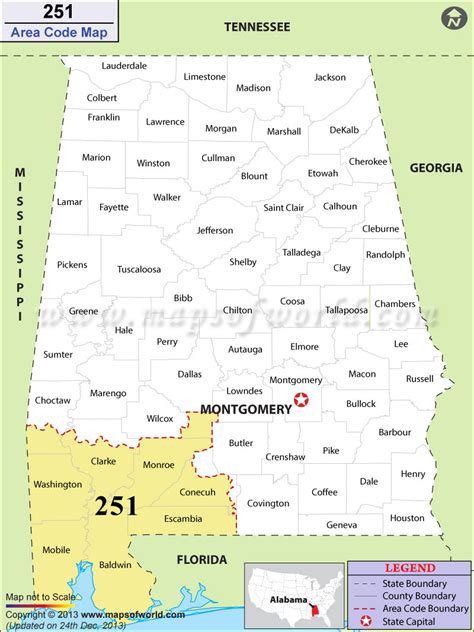alabama 251 area code
