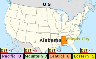 alabama current time