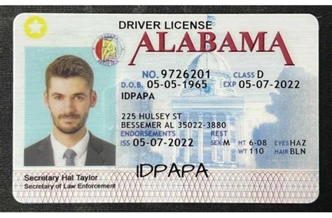 alabama id