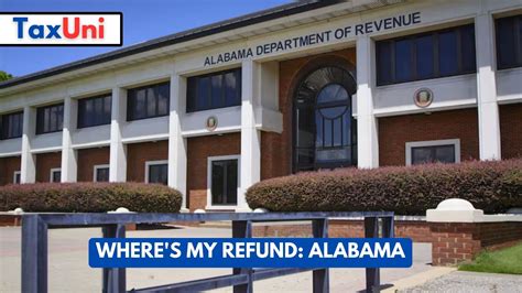 alabama state refund