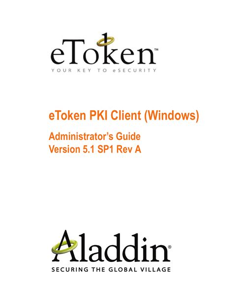 aladdin etoken pki client mac