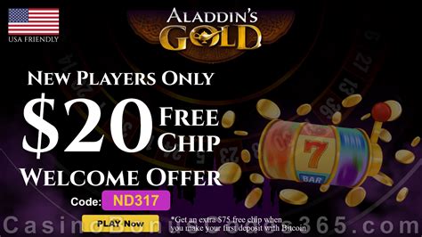 aladdins gold casino codes sans dépôt