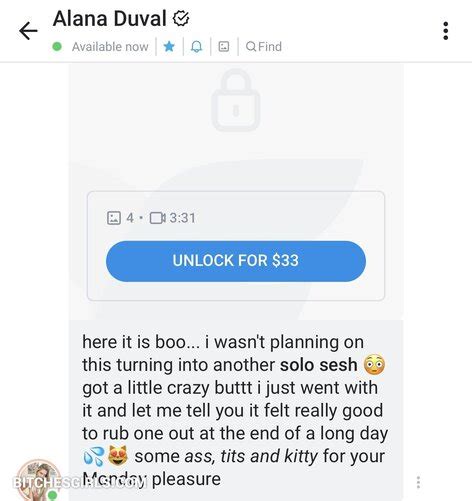 Alana duval onlyfans leak