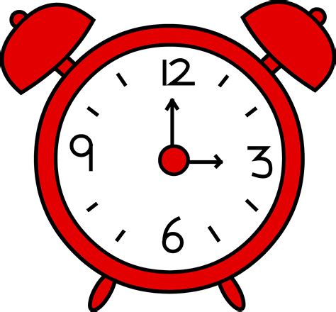 Alarm Clock 6am Clip Art