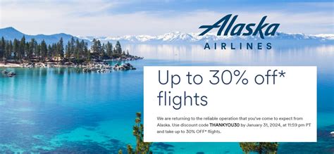 alaska airlines promo code