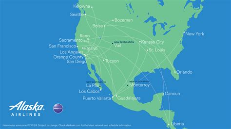 alaska airlines route changes