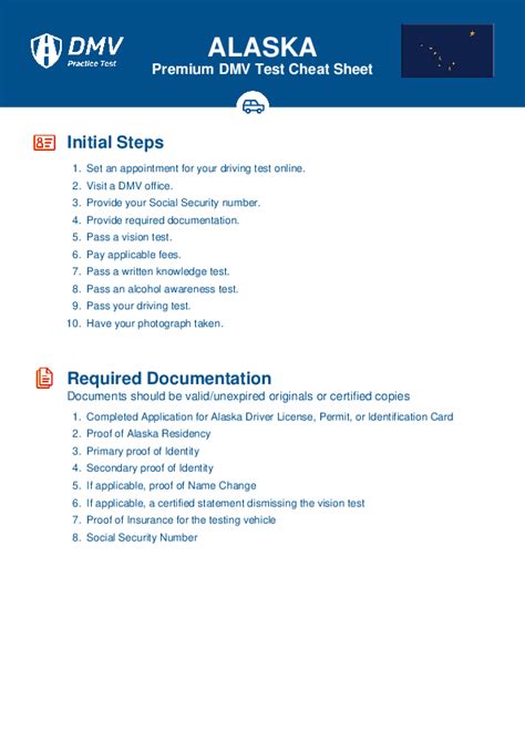alaska dmv practice test