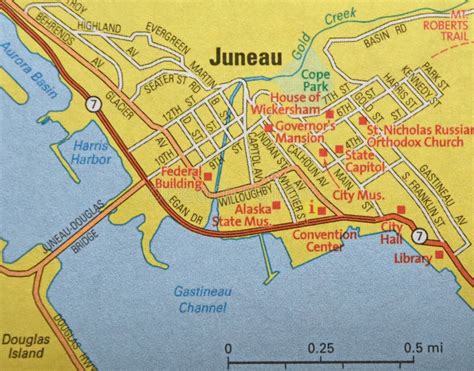 alaska juneau map