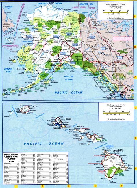 alaska road map