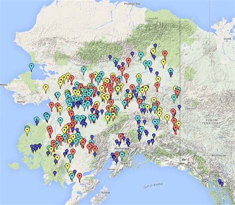 alaska wildfire map