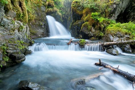 alaskan waterfall