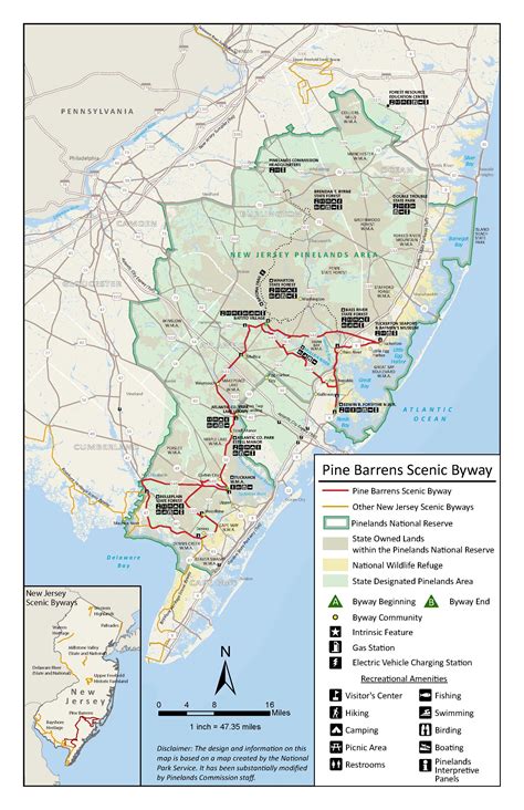 Albany Pine Barrens Map
