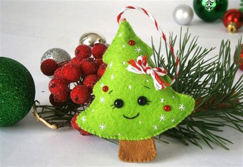 alberelli con feltro