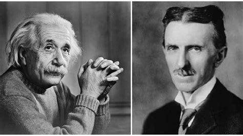 Albert Einstein And Tesla