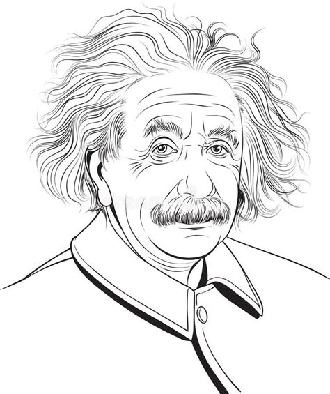 Albert Einstein Drawing