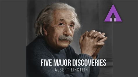 albert einstein main discovery