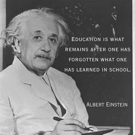 Albert Einstein On Education