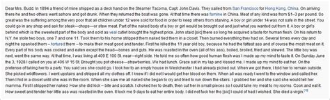 Albert Fish Letter