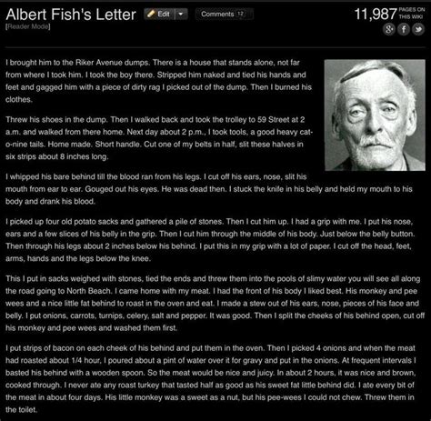 Albert Fish Letters