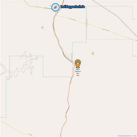 Albert Tognolini Rest Area Map