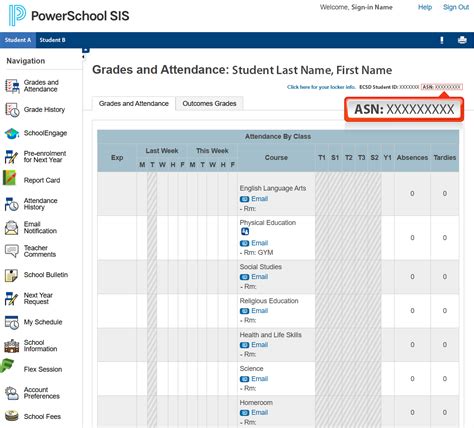 Alberta Student Number