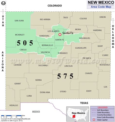 albuquerque new mexico area code