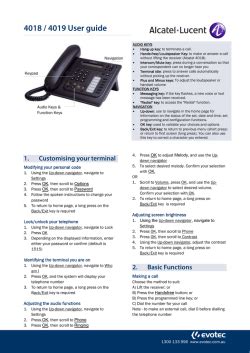 Download Alcatel Lucent 4019 User Guide 