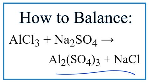 Alcl3 Na2so4