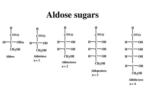 Aldose Sugar Structure